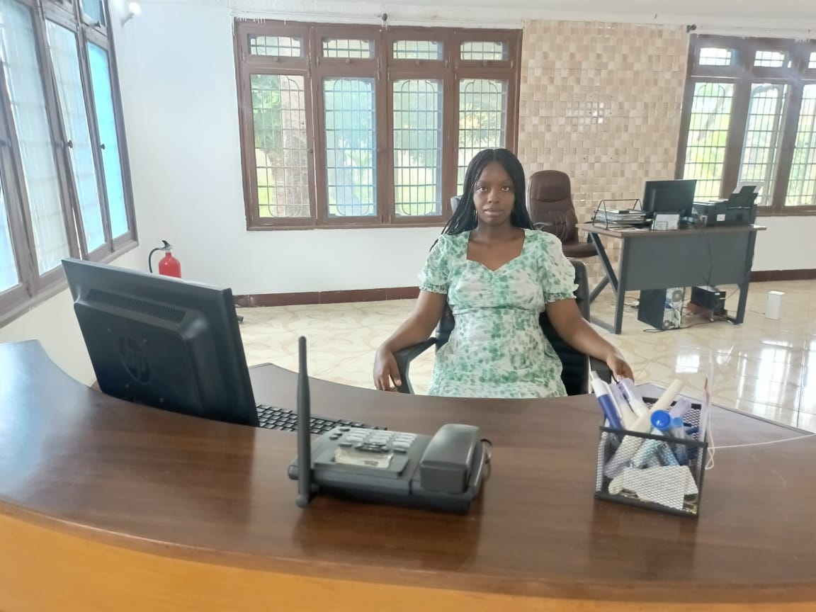 Front Office Manager of Vimac Travel and Tours